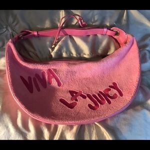 Juicy shoulder bag in pink.
